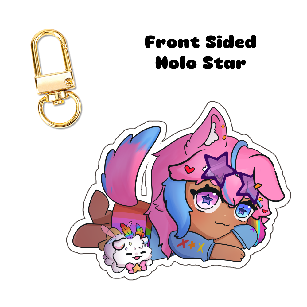 Ryythm Holographic "Chibi" Keychain