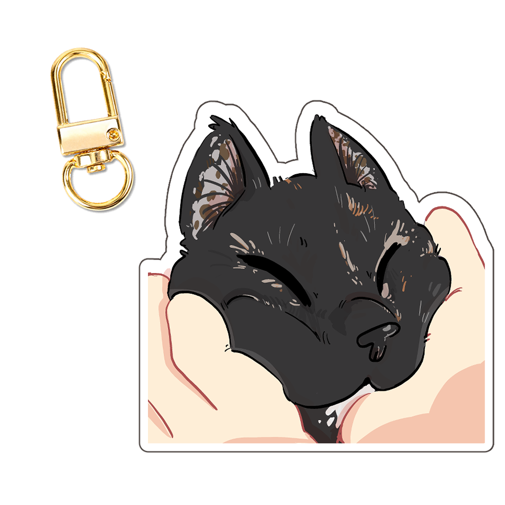 Sae Kaneko "Squish Kitty" Keychain