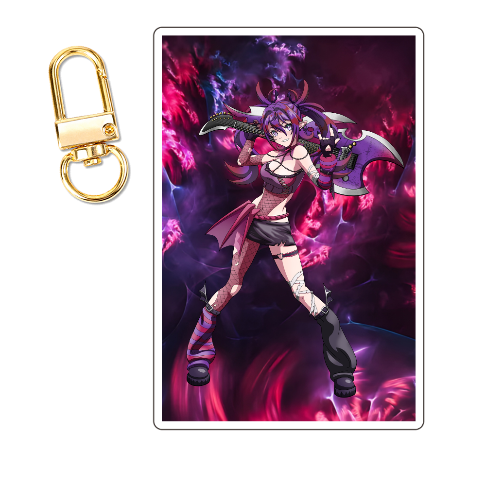Selene Semira “Demon of Rock” Keychain