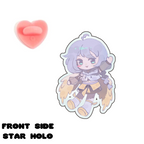 SnowyYuma Front-Side Holographic Pin