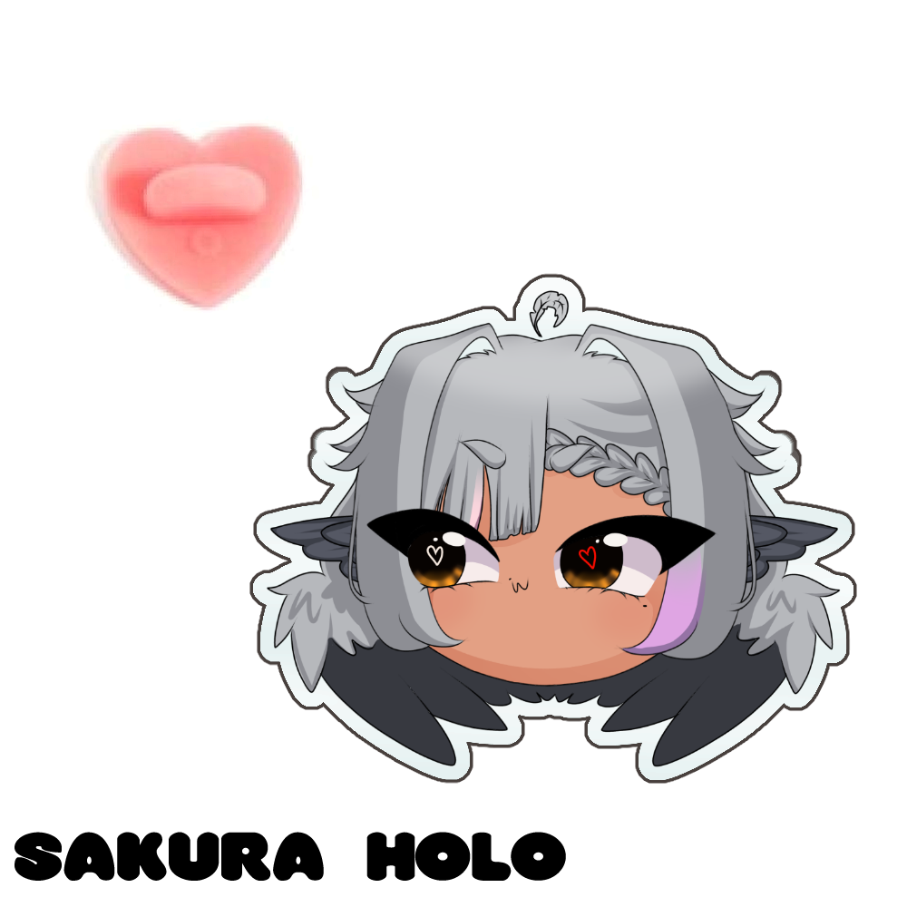 YourLittleDove "Smug Dove" Holographic Acrylic Pin