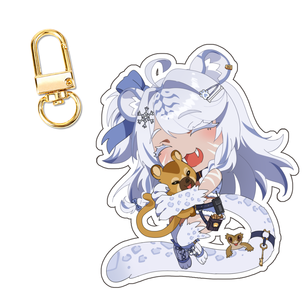 SnowieSmilodon Keychain