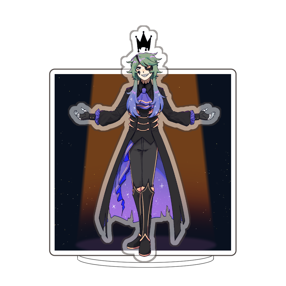 Specter Jester "Let's Begin" Mutli-layer Standee