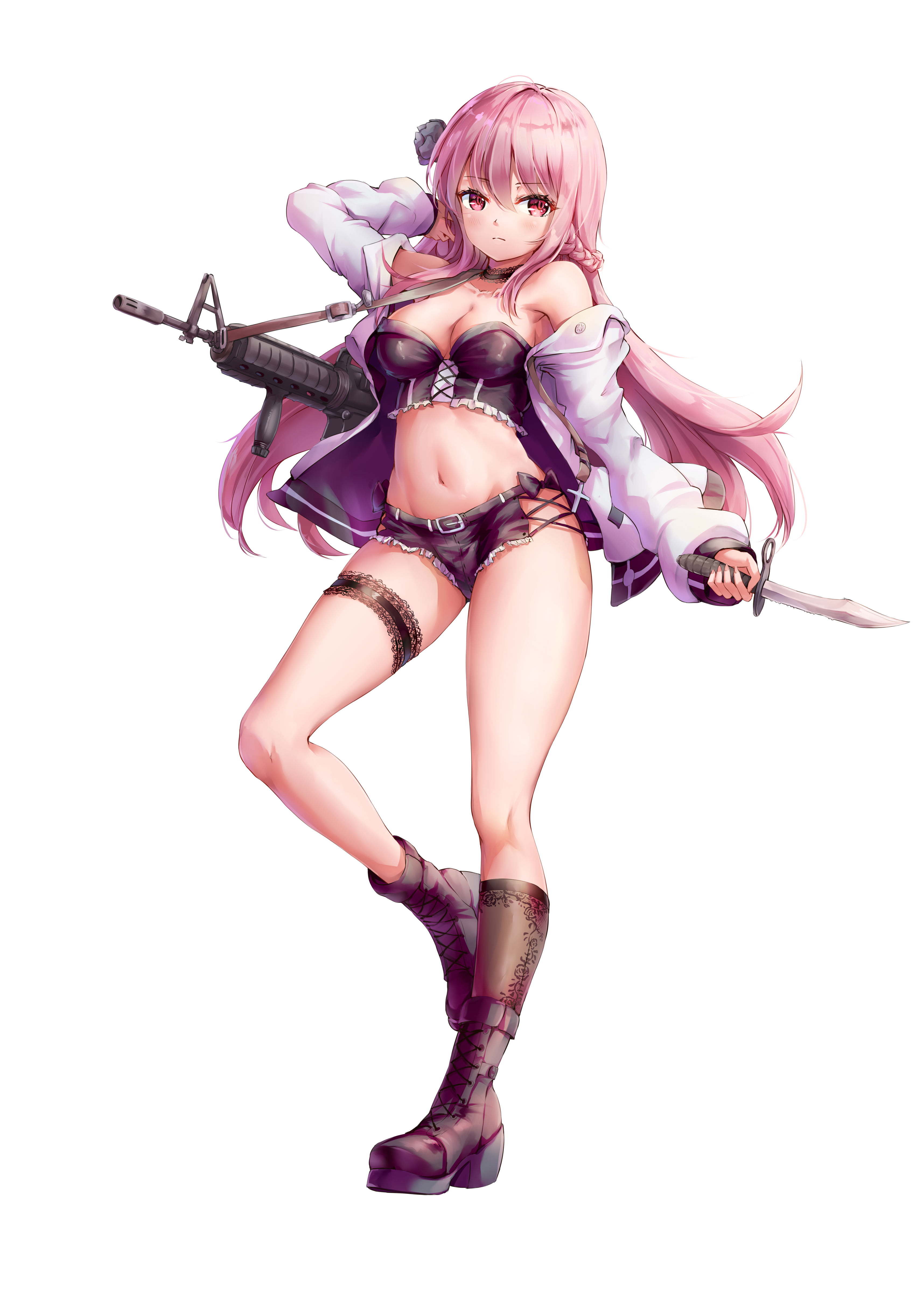 HanamiMomo "Gunslinger" Standee