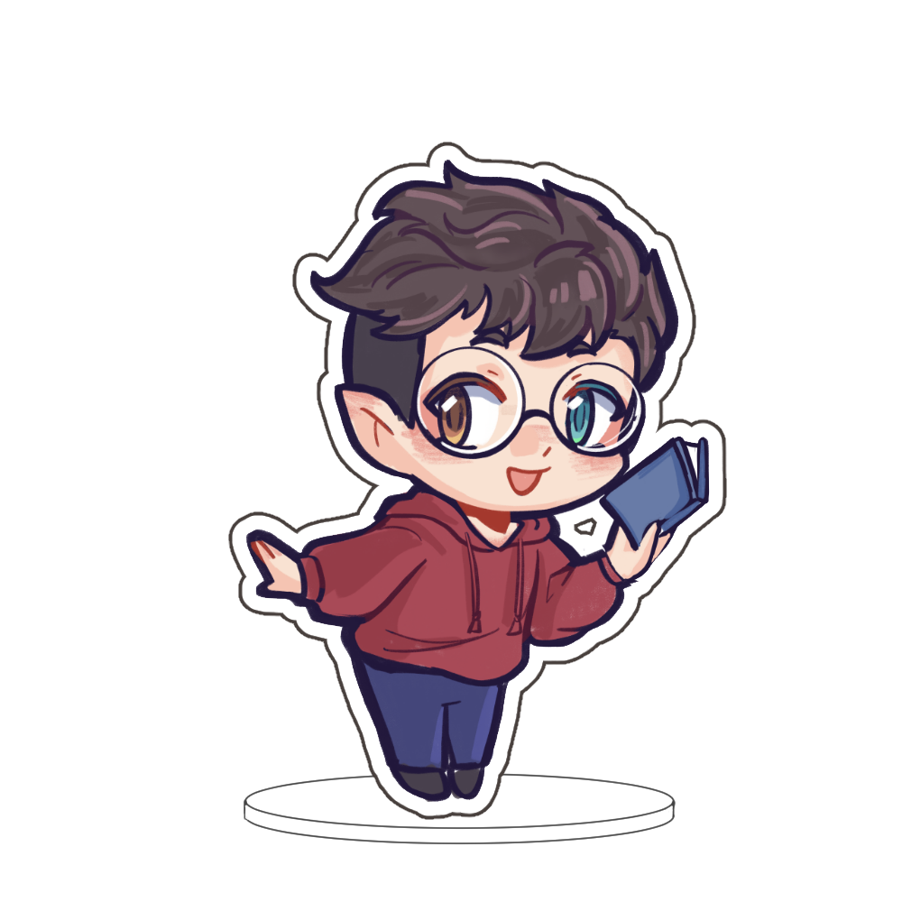 Loud_Lone "Book" Standee