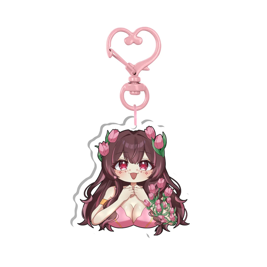 opeuphie "Flower Excitement" Keychain