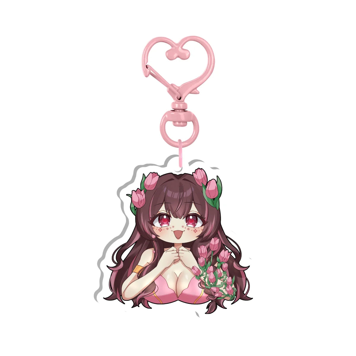 opeuphie "Flower Excitement" Keychain