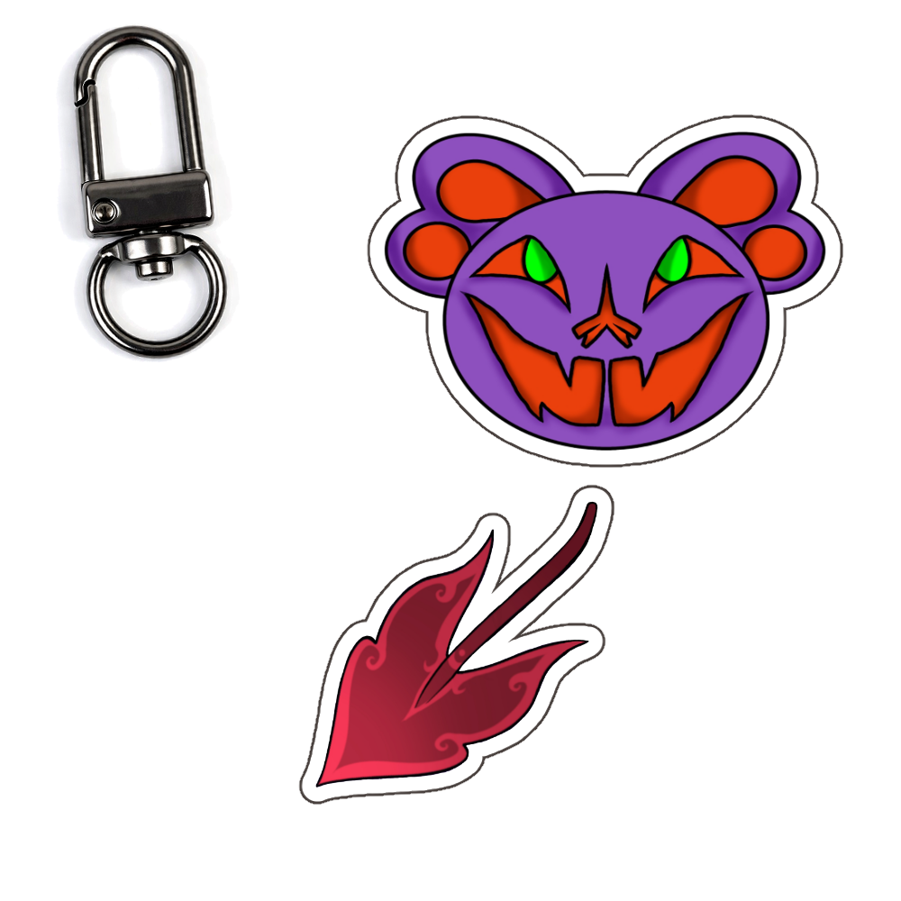 Obiyel "Mascot" Dangling Keychain