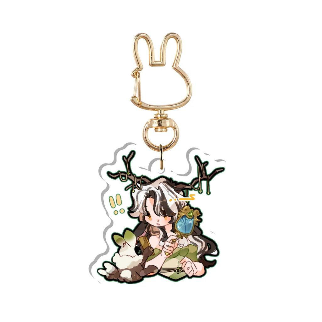 Yolkiee "!!!" Holo Keychain