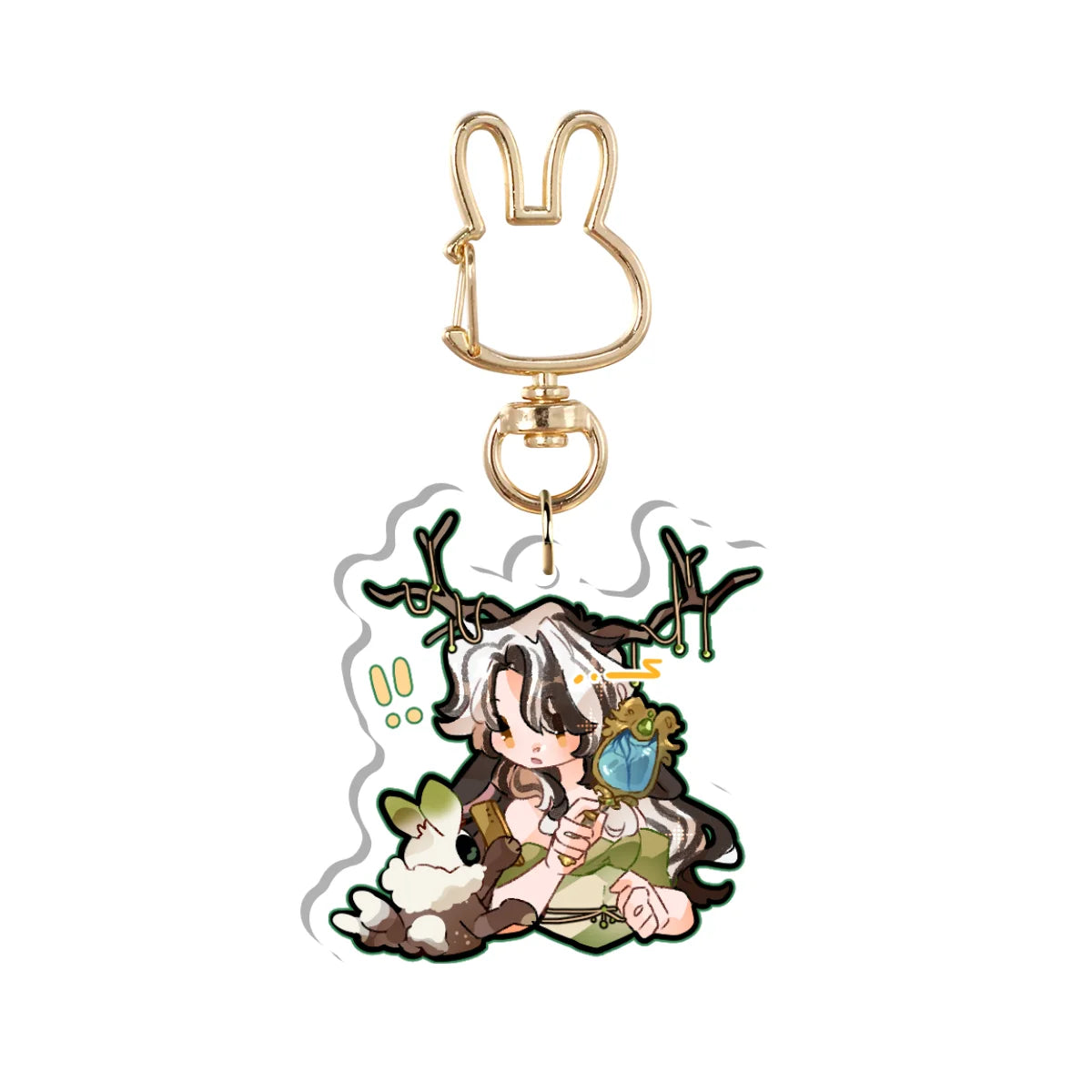 Yolkiee "!!!" Holo Keychain