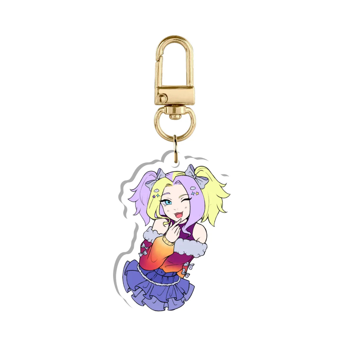 SunnyClowny "Smug" Keychain