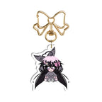 YorkiTeabagz "Mascot Nom" Double-Sided Keychain