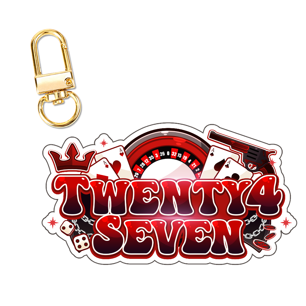 Twenty4Seven "Logo" Keychain