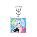hi2chan "Pool Day" Holo Keychain