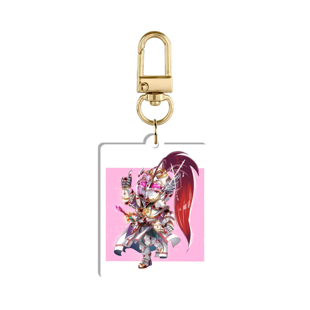 LadyKnightLynk Keychain