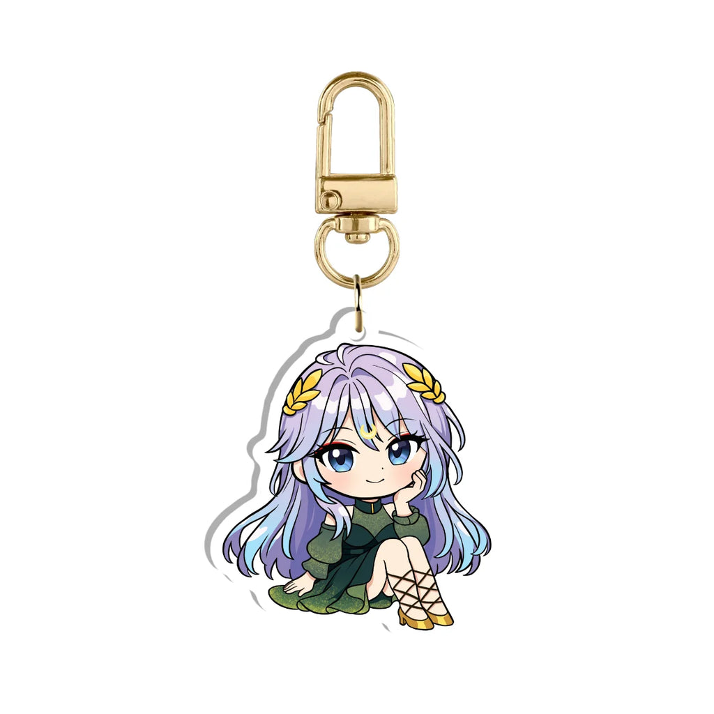 Artemis Gem Keychain