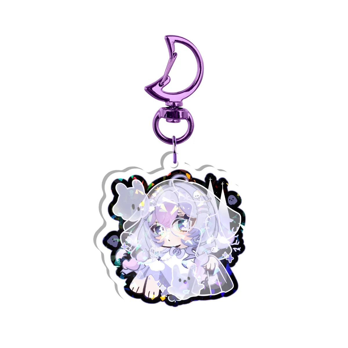 Linistille Holographic Keychain