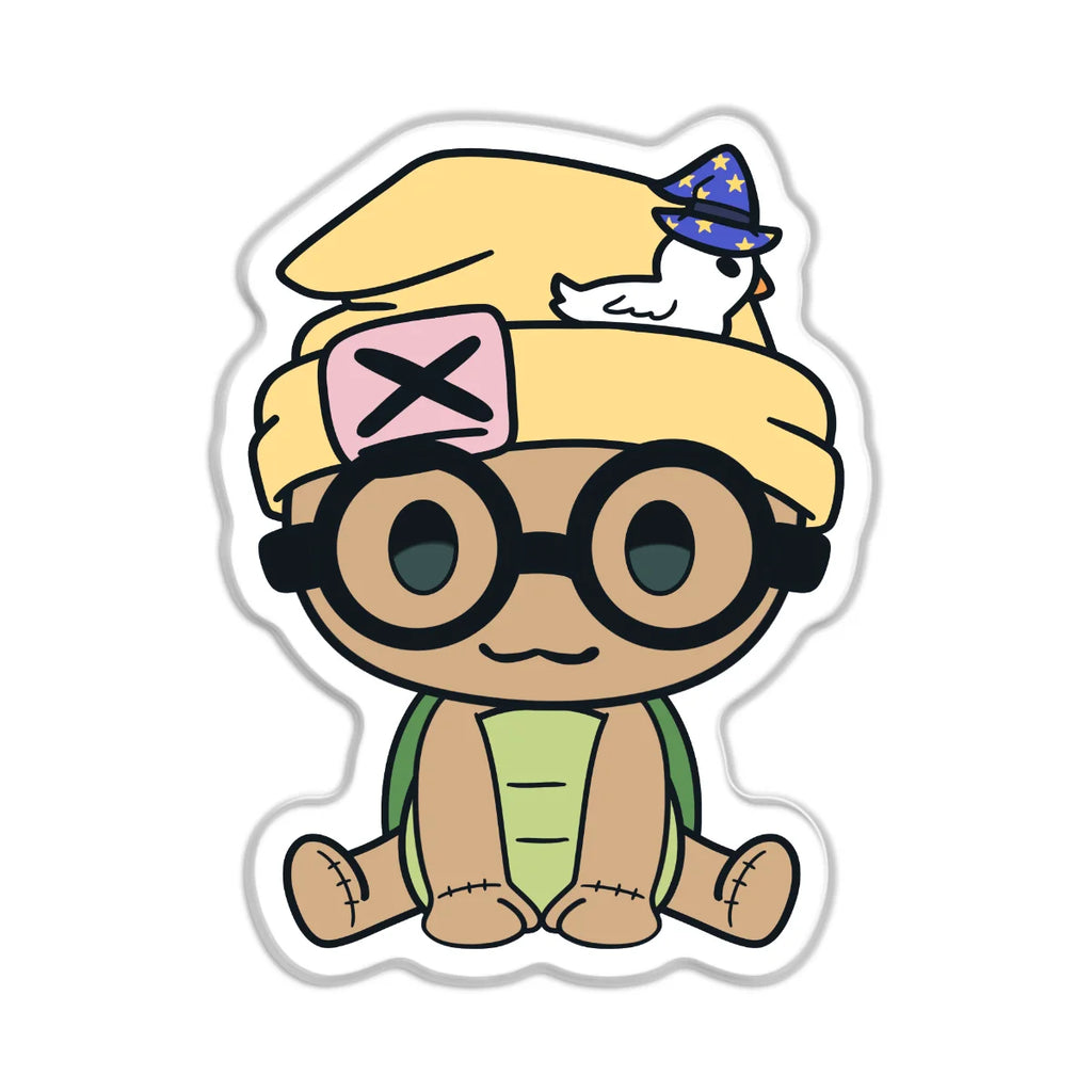 browntulstar "Sit" Acrylic Pin