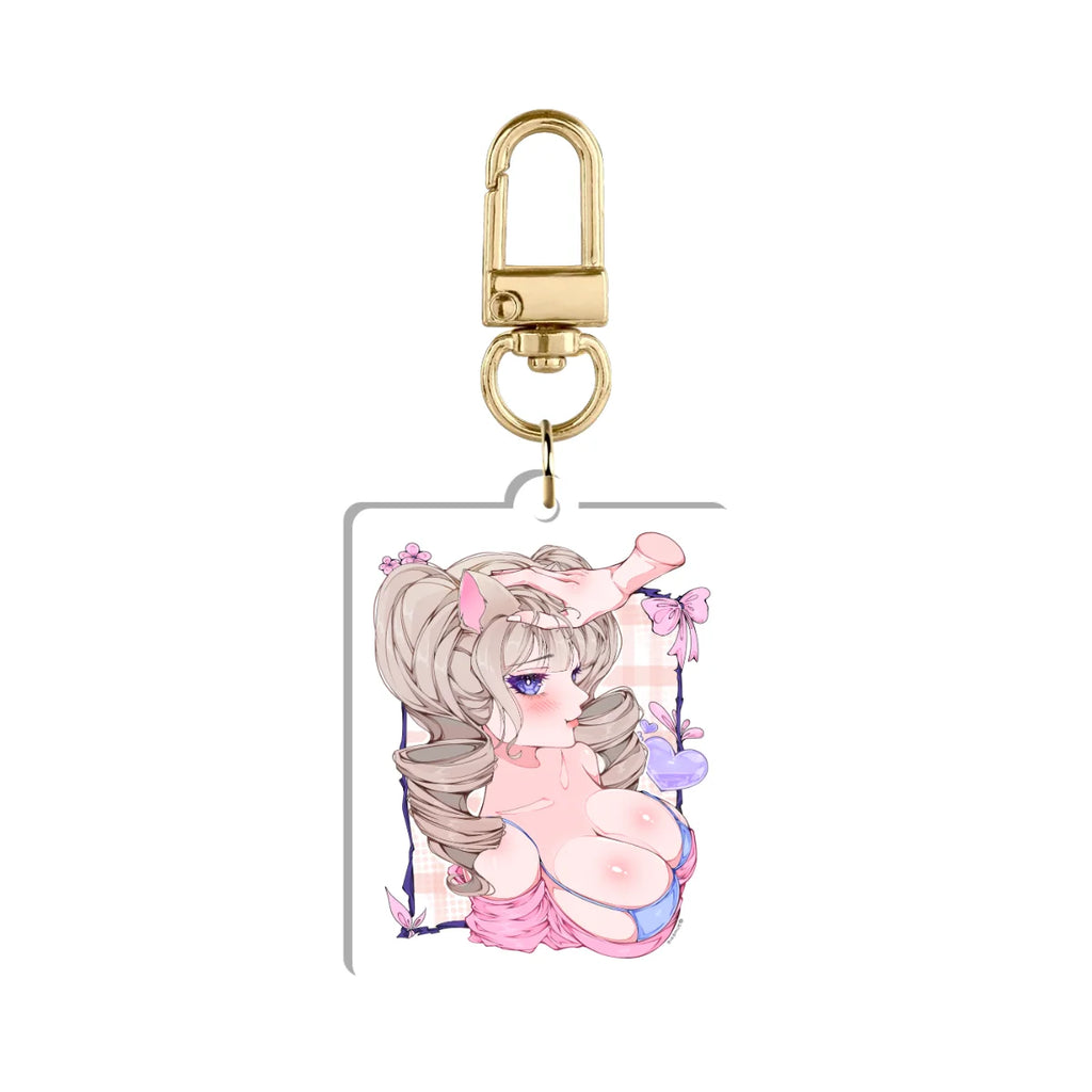 WantedSiren "Headpats" Keychain