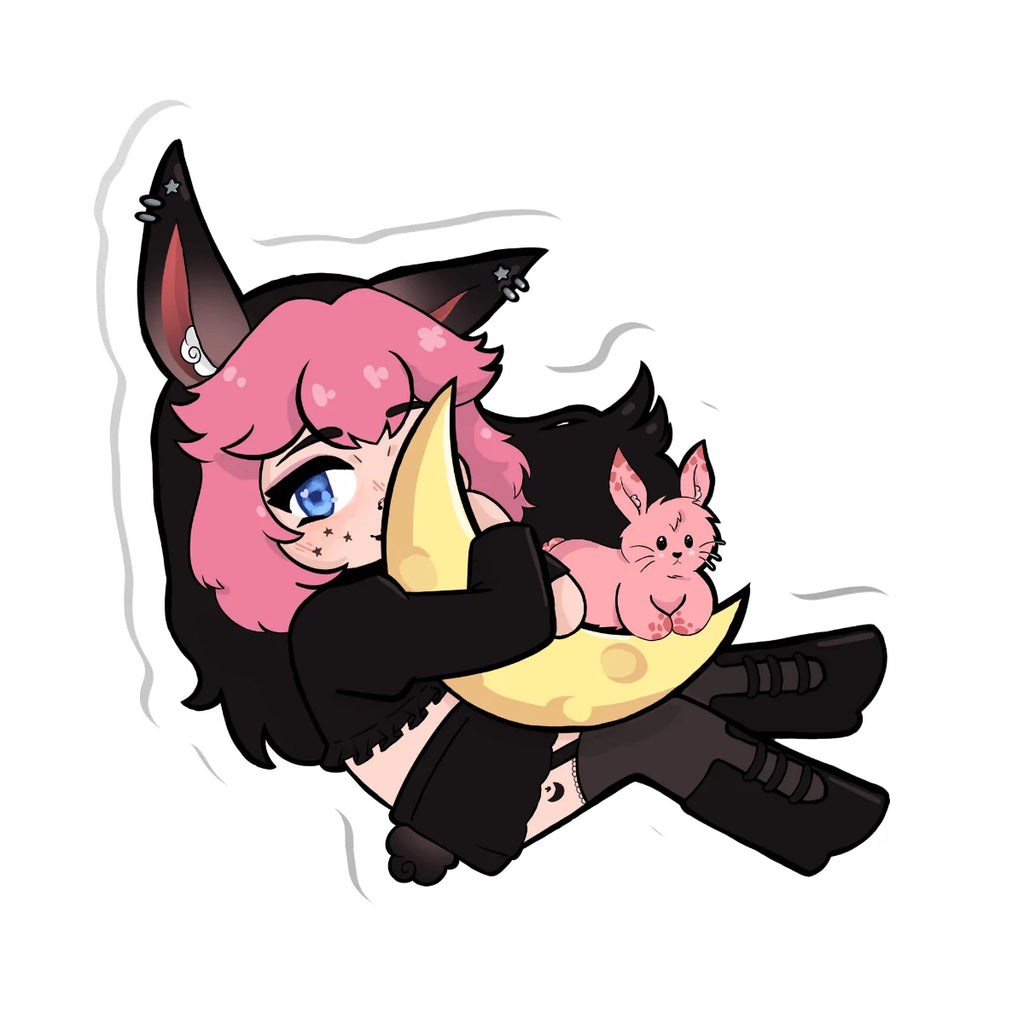 Solace Plum “Chibi” Acrylic Pin