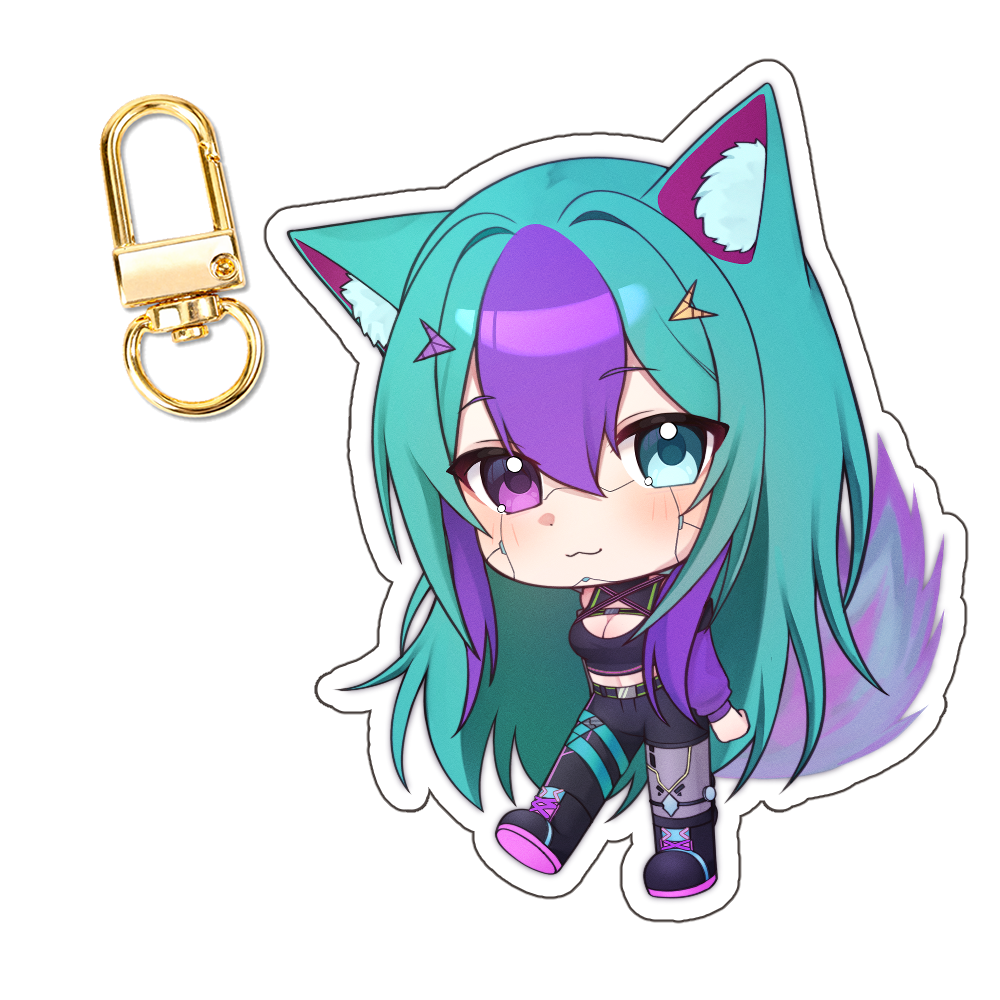 Vyxenova Chibi Keychain