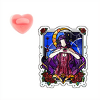 Angelica "Stained Glass" Pin