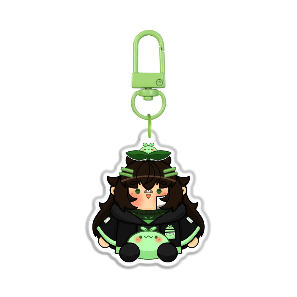 uniachcorn "Uni Plush" Double-Sided Glitter Keychain
