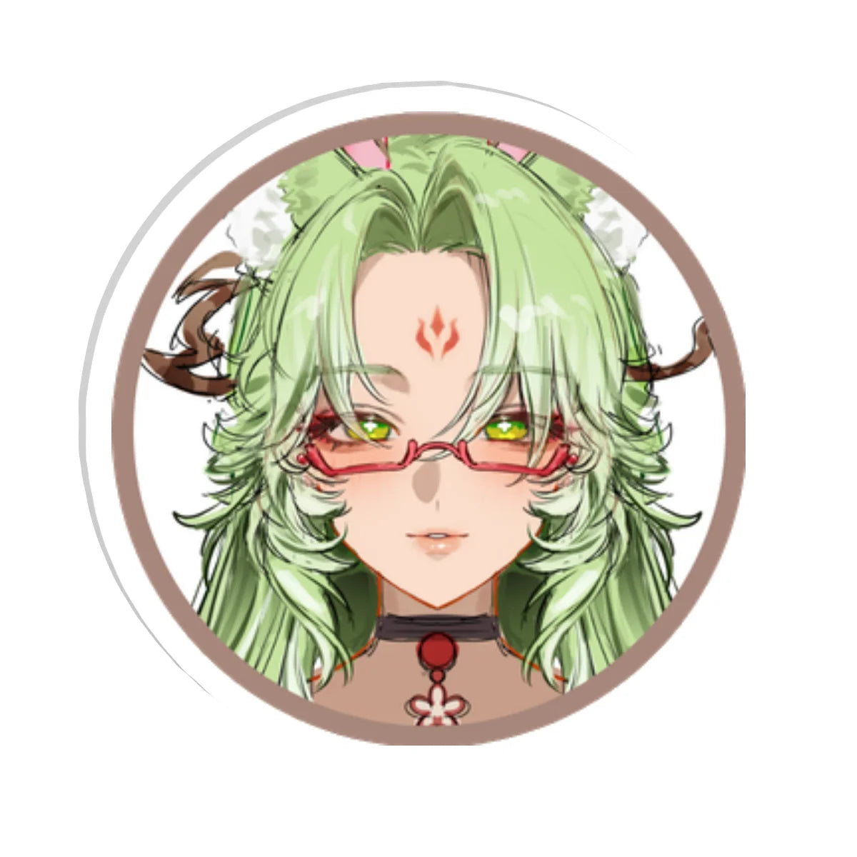 Lev Vellichor "Headshot" Acrylic Pin