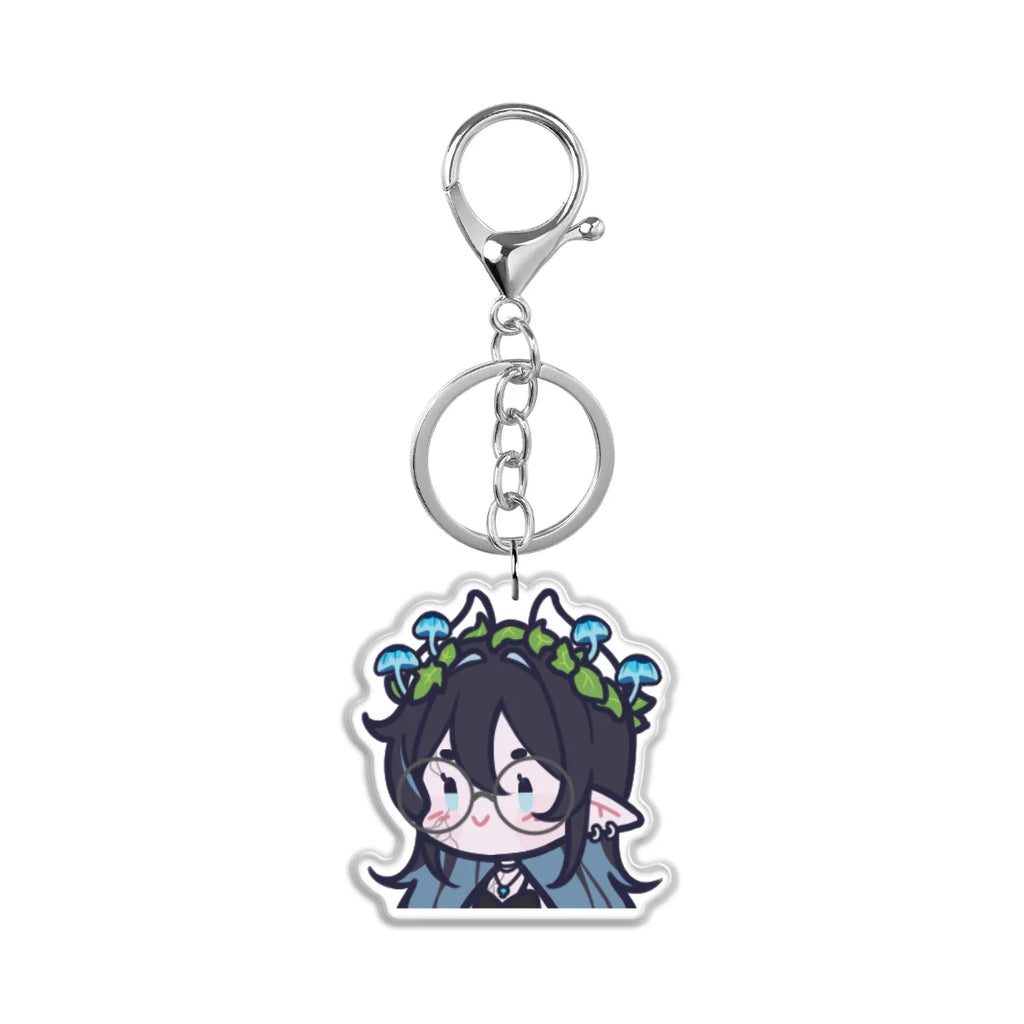 Mycena Xanh "Cheeb" Keychain