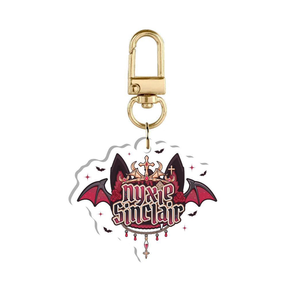 NyxieSinclair "Logo" Keychain