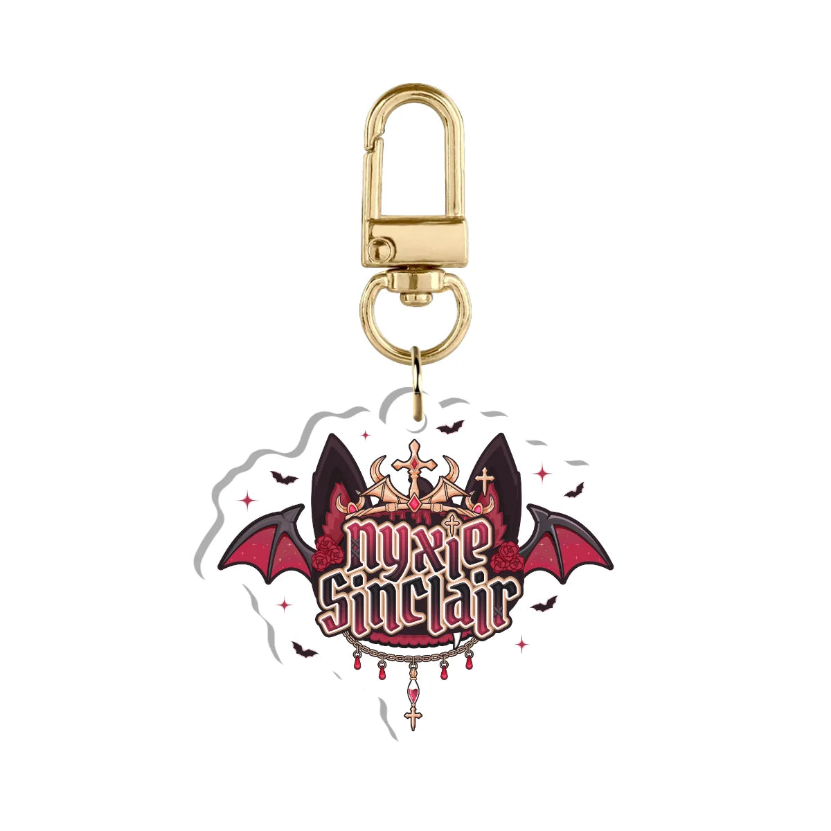 NyxieSinclair "Logo" Keychain