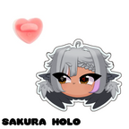 YourLittleDove "Smug Dove" Holographic Acrylic Pin