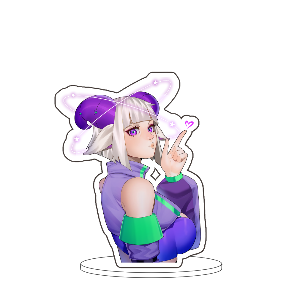 Bobamai "Finger Guns" Standee