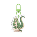 DinoSpr0ut "Sitting" Keychain