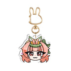 PeachtiiVT "Chibi Head" Keychain