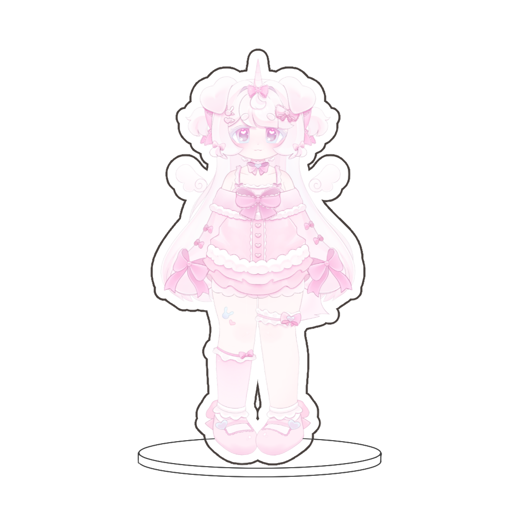 Yumemi Miu "Cozy Unipuppy Model" Standee