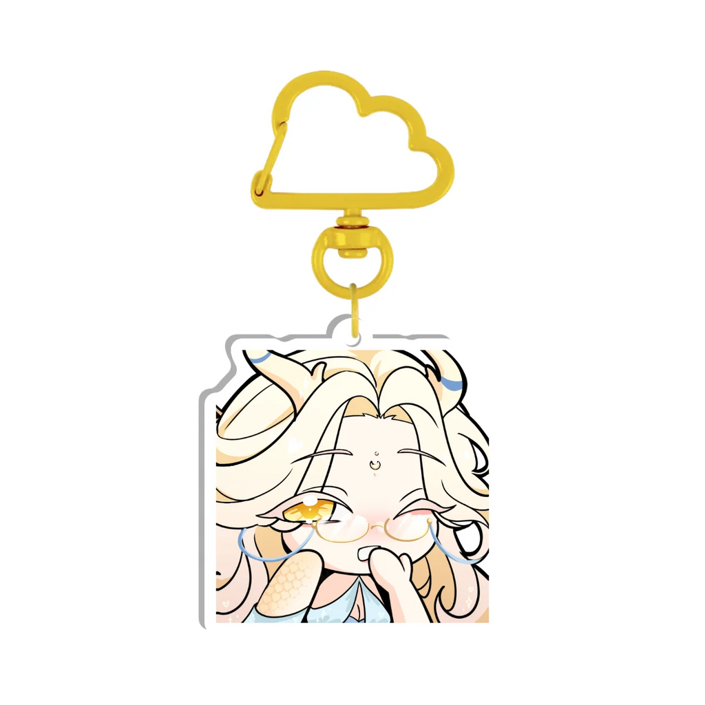 Aelialeelaa "Chibi Giggle" Keychain
