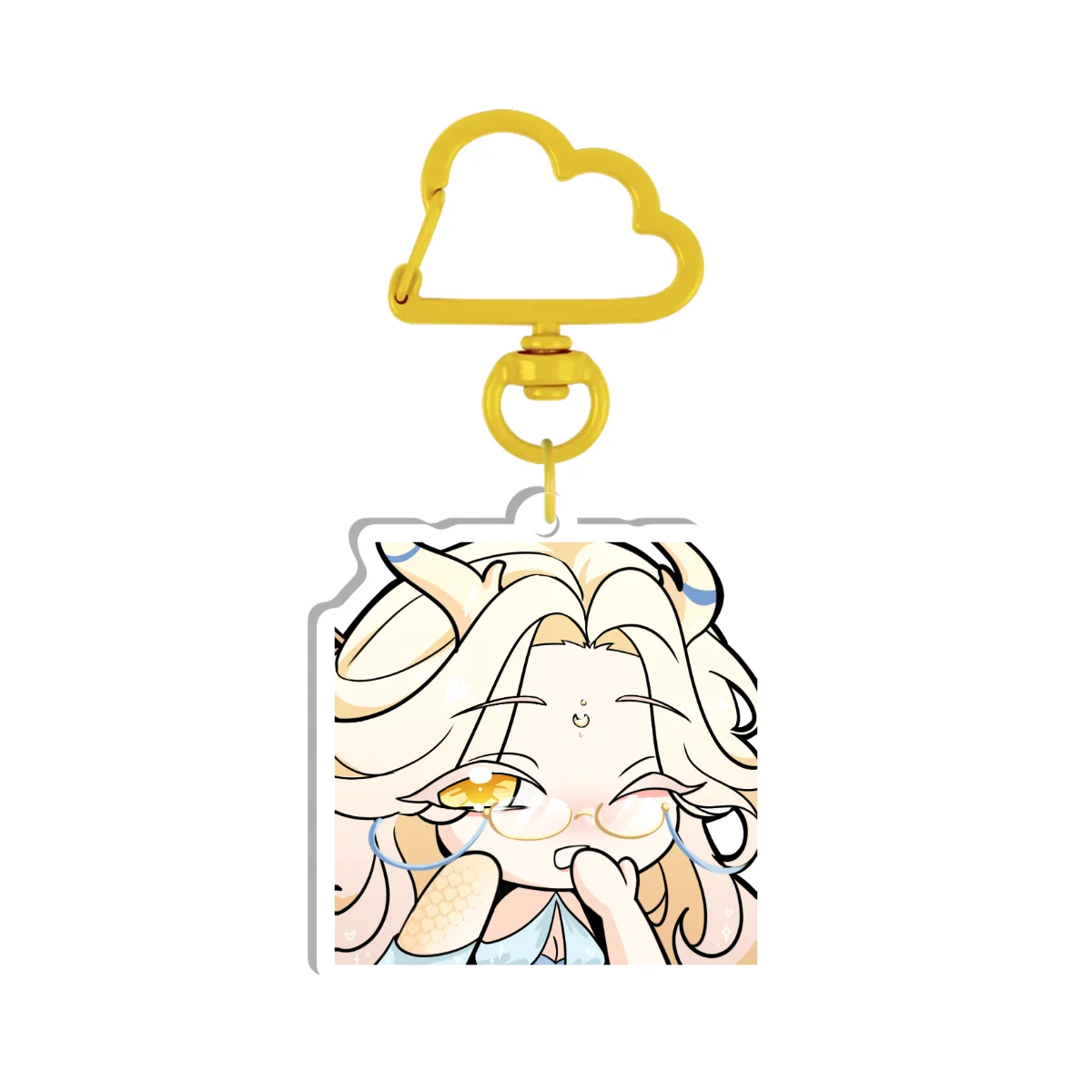 Aelialeelaa "Chibi Giggle" Keychain