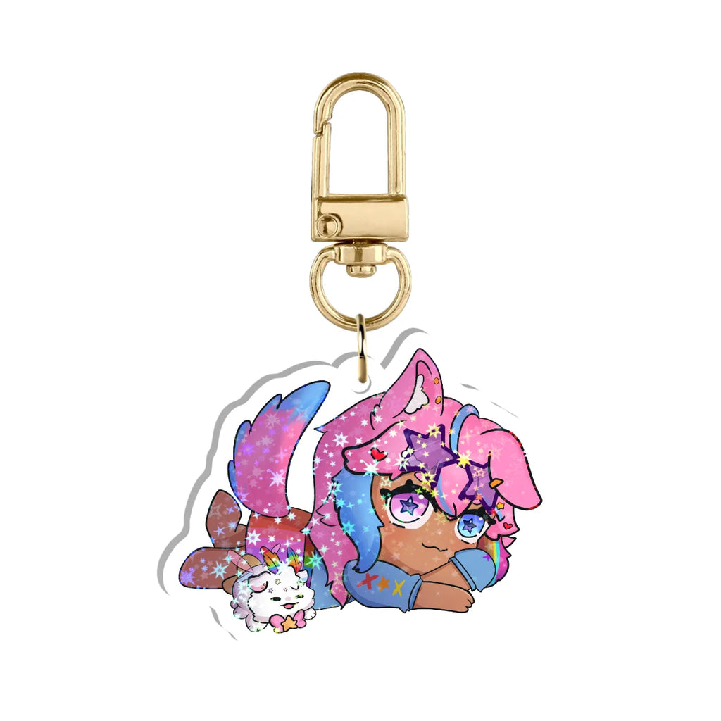 Ryythm "Chibi" Holographic Keychain
