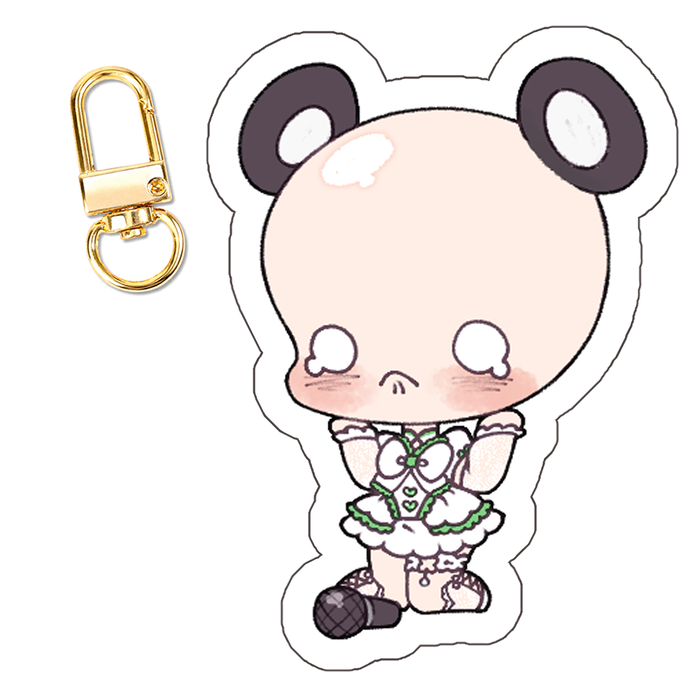 YourAimi "Bald" Keychain