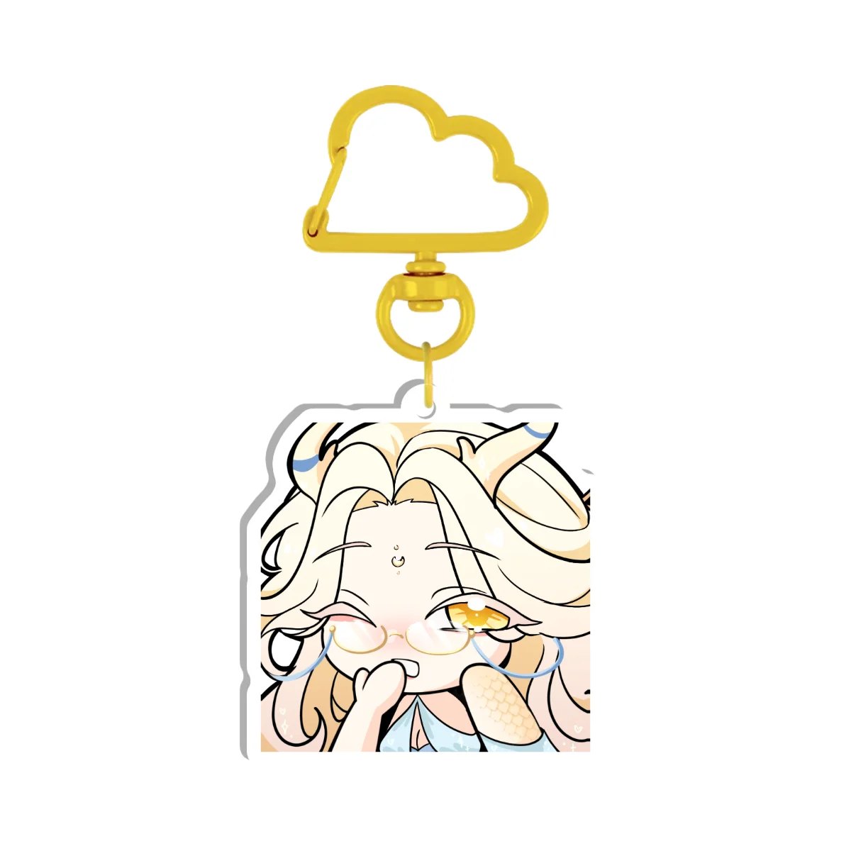 Aelialeelaa "Chibi Giggle" Keychain