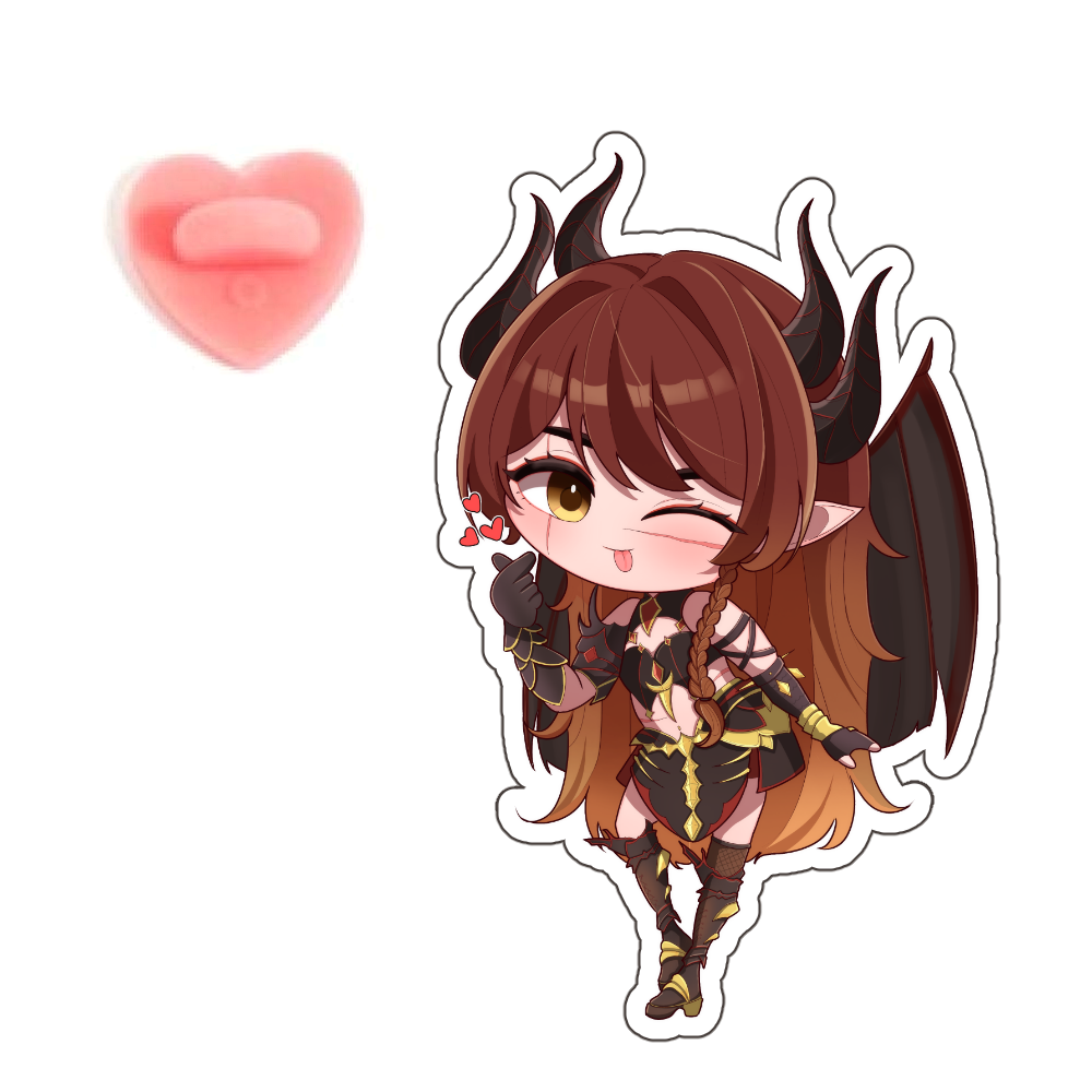 redchaosdragon22 Acrylic Pin