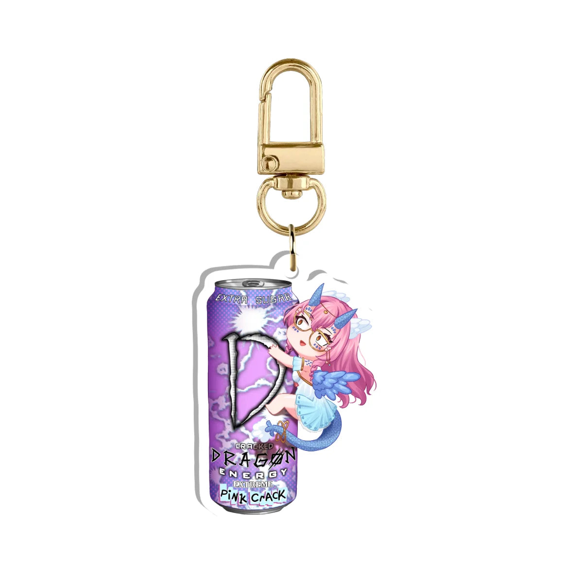KyaniteDawn "Energy Drink" Keychain
