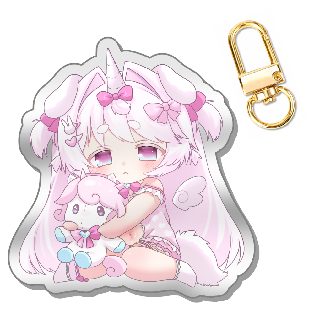 Unipuppy & Plushie Chibi Keychain