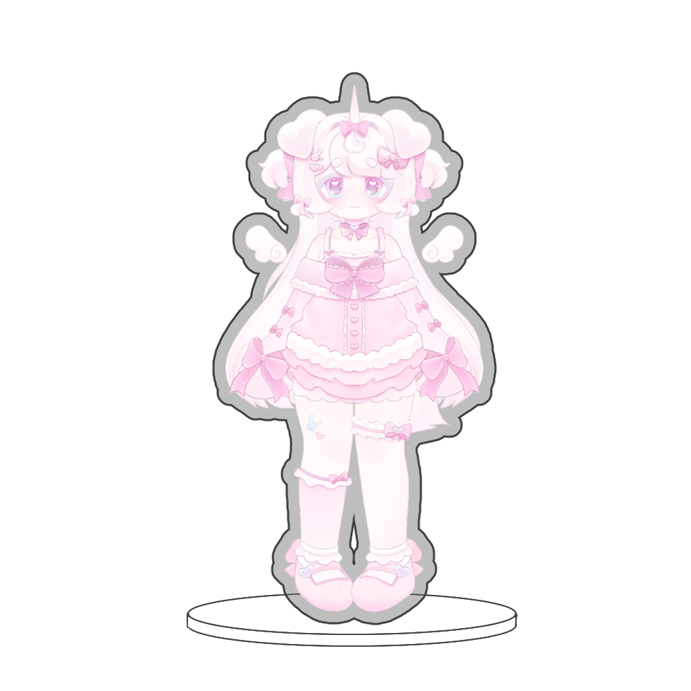 Unipuppy Model Acrylic Standee