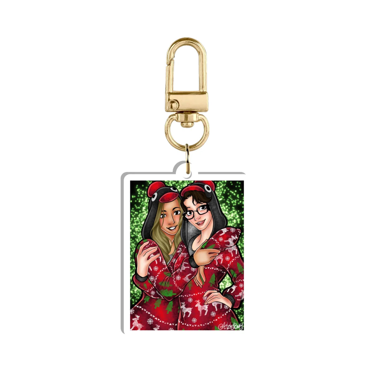 AmandaLeighCosplay "Ugly Sweater" Keychain