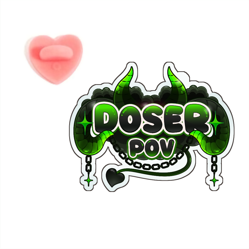 DoserPOV "Logo" Acrylic Pin