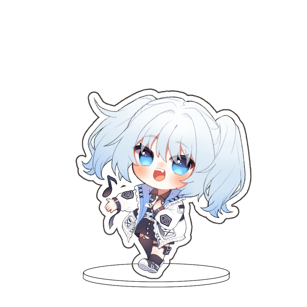 hi2chan "Singing Dream" Standee