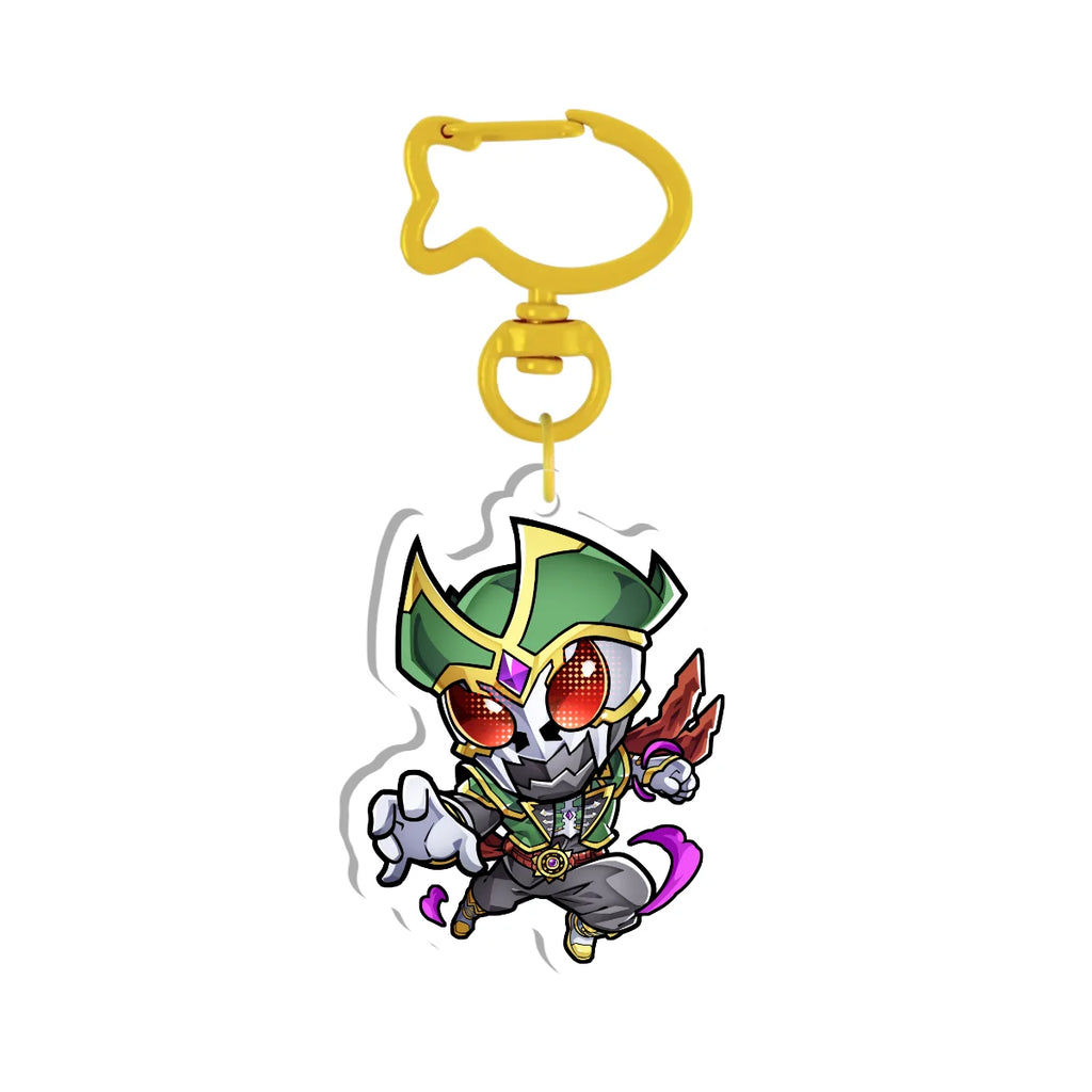 Masked Pirate Geist "Punch Back" Keychain