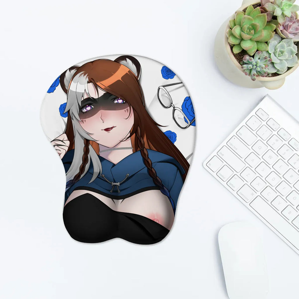 RozeyBlue NSFW 3D Booba Mousepad